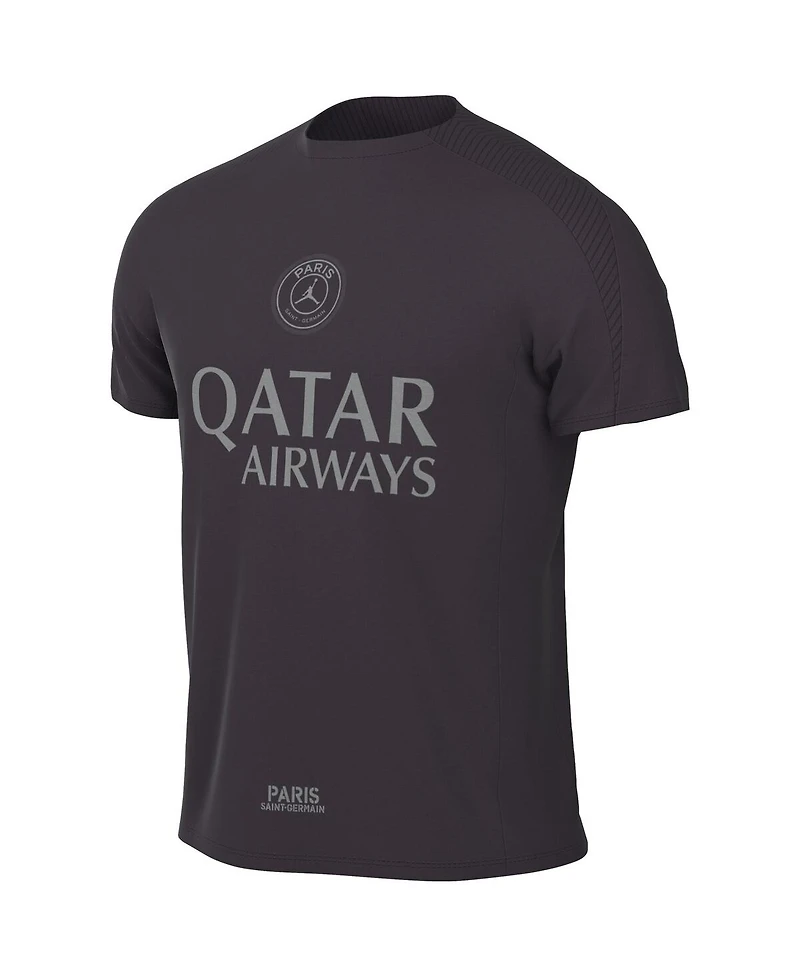 Nike Men's Anthracite Paris Saint-Germain Strike Dri-fit Top