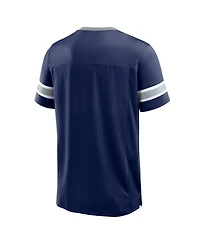 Fanatics Men's Navy Dallas Cowboys Hometown Premium Hashmark V-Neck T-Shirt