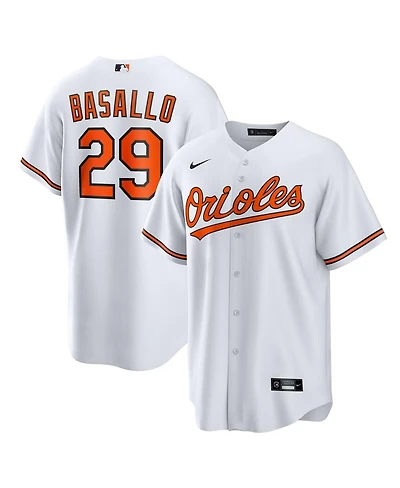 Nike Men's Samuel Basallo White Baltimore Orioles Replica Player Jersey