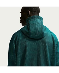 Nike Men's Green Brazil National Team 2026 Anthem Mesh Dri-fit Full-Zip Hooded Jacket
