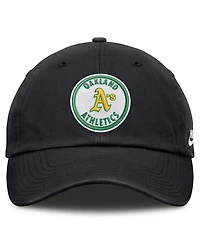 Nike Men's Black Oakland Athletics Cooperstown Collection Club Adjustable Hat