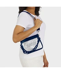 Wear by Erin Andrews New York Yankees Plastic Chain Mini Crossbody Bag