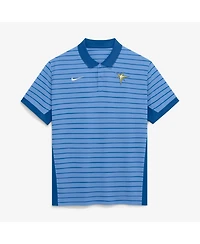 Nike Men's Light Blue Tampa Bay Rays Authentic Collection Striped Victory Dri-fit Polo Shirt