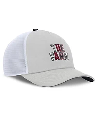 Nike Men's and Women's Gray Stanford Cardinal 2026 Basketball Refresh 5-Panel Rise Trucker Hat