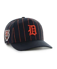 '47 Brand Men's x Rawlings Navy Detroit Tigers Pinstripe Hitch Adjustable Hat
