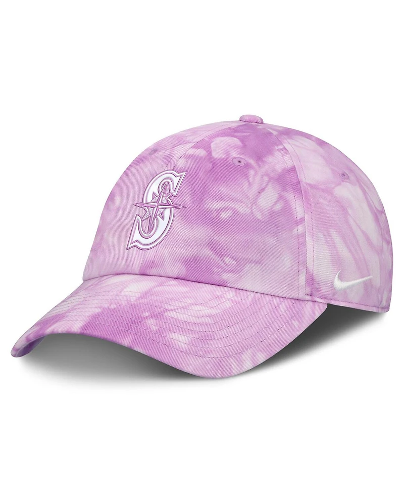 Nike Women's Light Pink Seattle Mariners Mother's Day Club Adjustable Hat