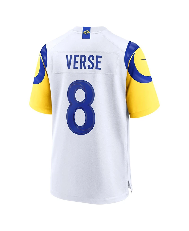 Nike Men's Jared Verse White Los Angeles Rams Game Player Jersey