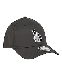 New Era Men's Black Los Angeles Dodgers Metallic 39THIRTY M-Crown Flex Hat