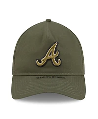 New Era Men's Olive Atlanta Braves 2026 Armed Forces Day 9TWENTY Adjustable Hat