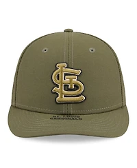 New Era Men's Olive St. Louis Cardinals 2026 Armed Forces Day Low Profile 59FIFTY Fitted Hat