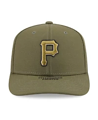 New Era Men's Olive Pittsburgh Pirates 2026 Armed Forces Day 9SEVENTY Adjustable Hat