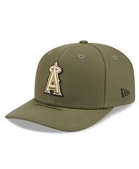New Era Men's Olive Los Angeles Angels 2026 Armed Forces Day 9SEVENTY Adjustable Hat