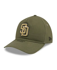 New Era Men's Olive San Diego Padres 2026 Armed Forces Day 9TWENTY Adjustable Hat