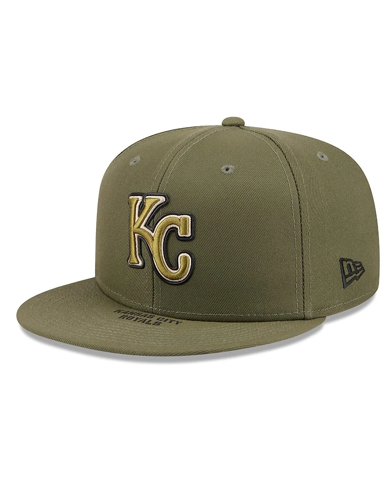 New Era Men's Olive Kansas City Royals 2026 Armed Forces Day 59FIFTY Fitted Hat