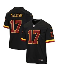Nike Big Boys and Girls Terry McLaurin Black Washington Commanders Hail Raiser Alternate Game Jersey
