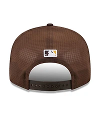 New Era Men's Brown San Diego Padres 2026 Batting Practice 9FIFTY Snapback Hat