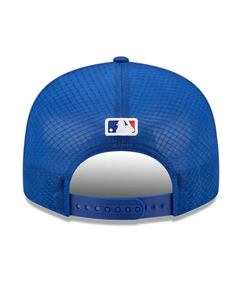 New Era Men's Royal New York Mets 2026 Batting Practice 9FIFTY Snapback Hat