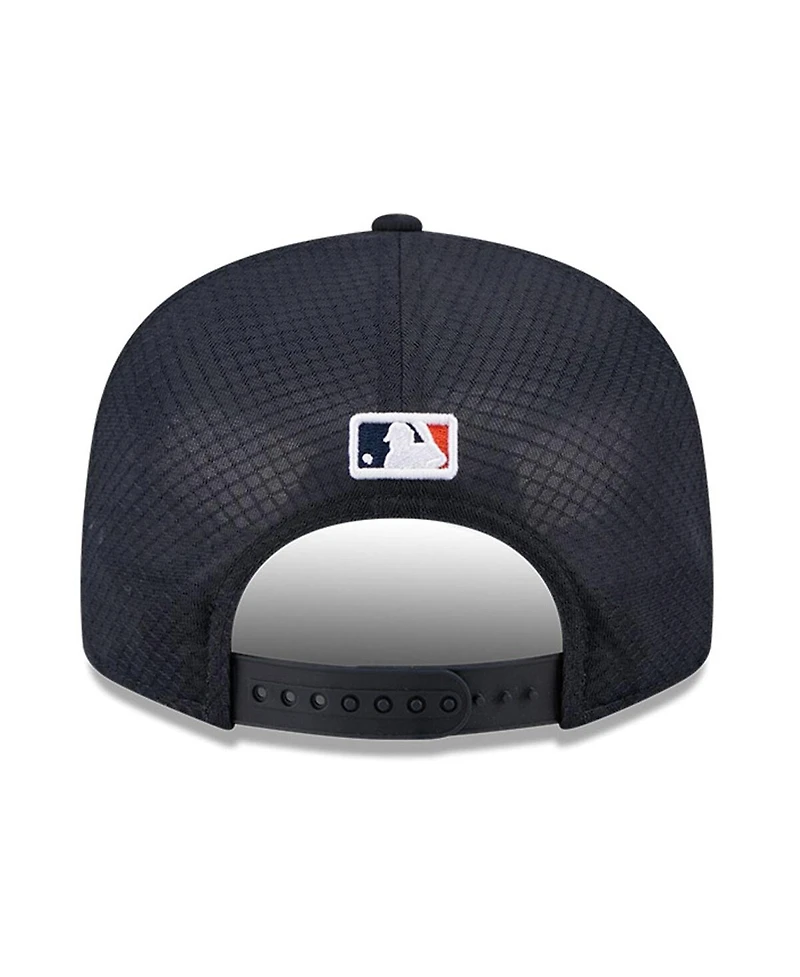 New Era Men's Navy Houston Astros 2026 Batting Practice 9FIFTY Snapback Hat