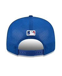 New Era Men's Royal Chicago Cubs 2026 Batting Practice 9FIFTY Snapback Hat