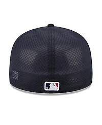 New Era Men's Navy Atlanta Braves 2026 Batting Practice 59FIFTY Fitted Hat