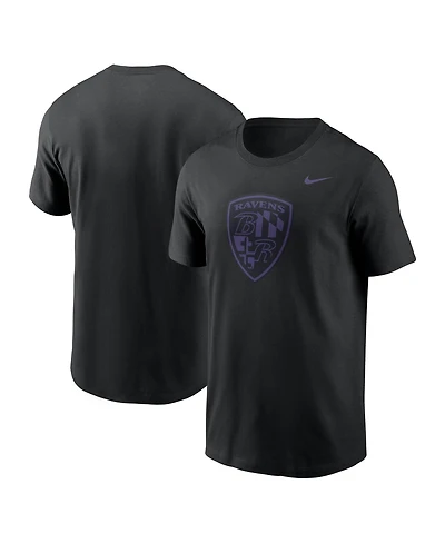 Nike Men's Black Baltimore Ravens Clutch Player T-Shirt