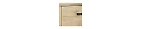 Sauder Aspen Post Night Stand, Prime Oak finish