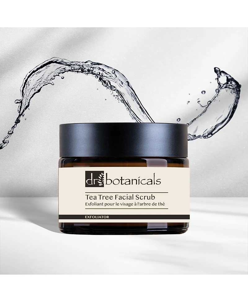 Dr. Botanicals Eucalyptus and Tea Tree Facial Scrub 50milliliter