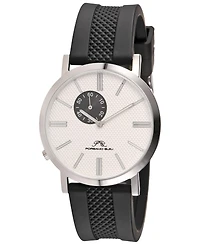 Porsamo Bleu Men's Bennett Silicone Band Watch 1461CBER