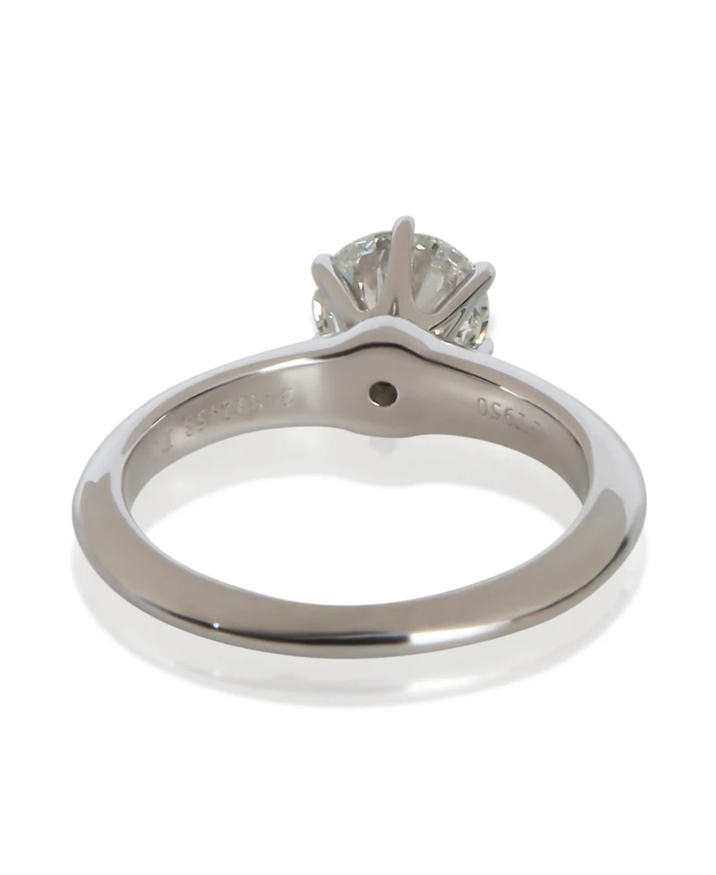 Pre-Owned Tiffany & Co 0.97 ct Round Brilliant Diamond Engagement Ring