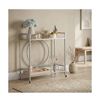 Sauder International Lux Storage Cart