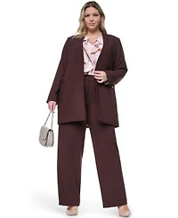 Calvin Klein Open Front 3 4 Sleeve Jacket Highline Pant