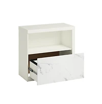 Sauder Hudson Court File Cabinet, Pearl Oak finish
