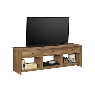 Sauder River Ranch Credenza, For TVs up to 75", Sindoori Mango finish