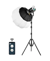 Gvm SD200D Bi-Color Led Video Lights Kit with Lantern Softbox