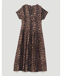 Hush Women's Bronte Pleated Air Flow Midi Dress