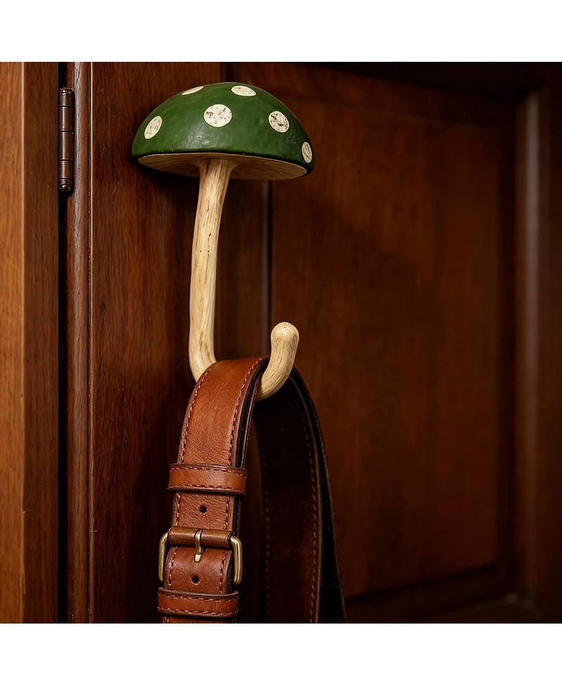 Yigii Cute Mushroom Wall Hooks for Home Decor - Kitchen, Bedroom, Bathroom