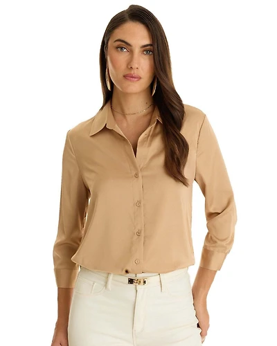 The Noli Shop Women's Sara Silk Blouse