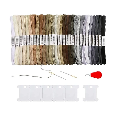 Gnuadz Embroidery Floss Gradient Thread Bobbins