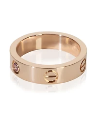 Pre-Owned Cartier Rose Gold Sapphire Love Ring