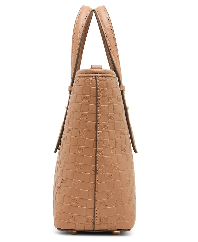 Anne Klein Embossed Mini Tote Handbag