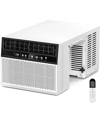 Antarctic Star 12000 Btu Room Air Conditioner, 6-in-1 Cooling with Smart Sensor and Remote