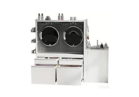 Aecojoy Laundry Pedestal with Sink Cabinet 1300LBS Heavy Duty Universal Washing Machine Stand Base Raiser