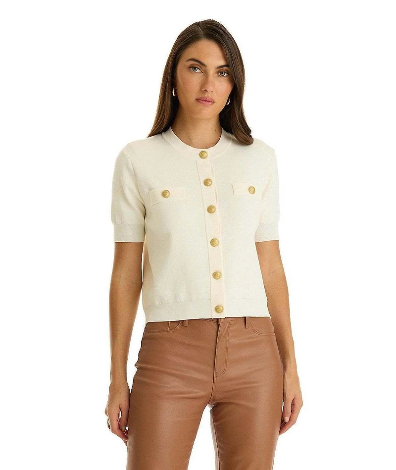 The Noli Shop Women's Bonnie Knit Cardigan Top