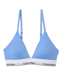Calvin Klein Women's Icon Cotton-Modal Lightly Lined Triangle Bralette QF8498