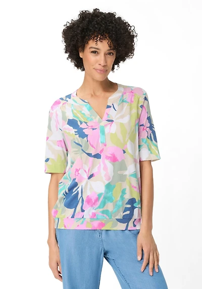 Olsen Women's Floral T-Shirt