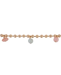 Rachel Rachel Roy Bead Chain Necklace with Semi Precious Bead Accents Brass