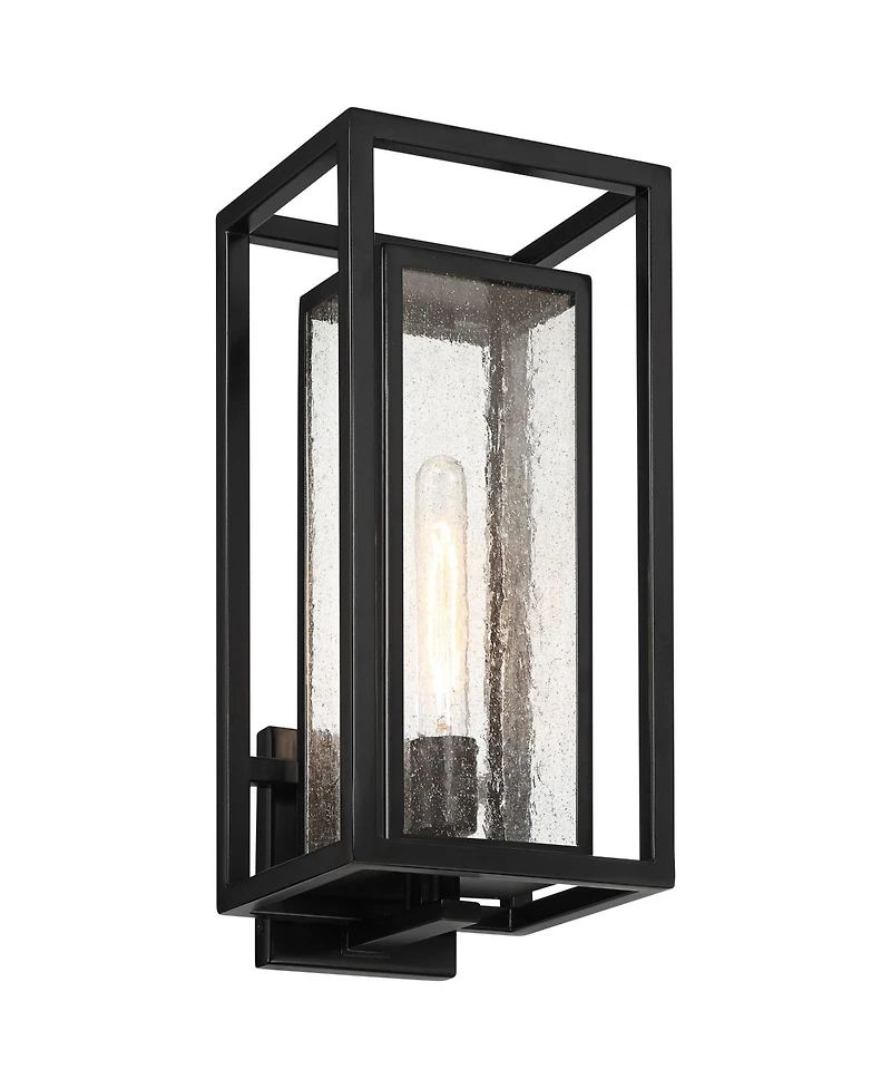 Possini Euro Design Amir 18inch High Outdoor Wall Light Set of 2