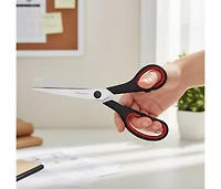 OfficeOne 3-Pack Heavy Duty Scissors 8" – Ultra Sharp Multipurpose Scissors with Comfort Grip Handles for Office, School, Home, Crafts and Sewing