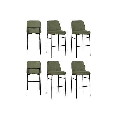 New Classic Furniture Erik Fabric Upholstered Bar Stool (Set of