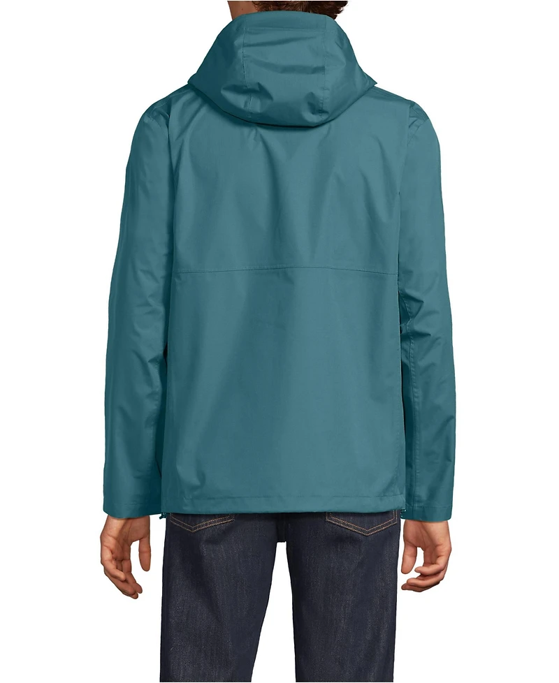 Lands' End Men's Waterproof Raincoat